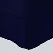 MARRIKAS (TM) 300TC Egyptian Cotton QUEEN Bed Skirt SOLID NAVY