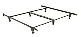 Inst-A-Matic California King Bed Frame With Carpet Rollers By Fashion Bed Group