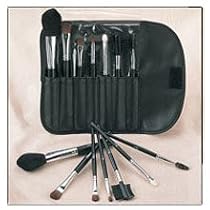 Rucci Small Cosmetic Brush Set in a Leather Case (7pcs./Set)