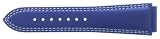 TechnoMarine 3421 MoonSun 19-mm Blue Rubberized Leather Strap with Single-Buckle