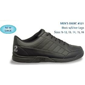 Buy BSI Basic Mens Bowling Shoes Black by BSI