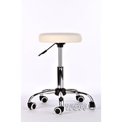 Kosmetik Arbeitshocker Massage Hocker , h�henverstellbar, beige