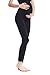 Khaya Women's Seamless Fit Maternity Belly Full Length Leggings