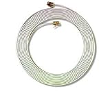 25' WHT Mod Line Cord