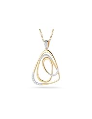 I. Reiss 14K Gold Pendant, Accented with Diamonds.
