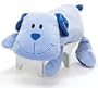 Lying Buster Puppy Plush- 20" Blue