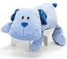20 Big Blue Puppy Plush Floor Pillow