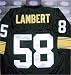 Jack Lambert autographed Pittsburgh Steelers Football Jersey