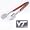 Collegiate Rosewood Handle Grilling Tongs-Virginia Tech