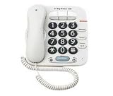Electronics : BT Big Button 100 Telephone Hands-free 3 One-touch 10 Two-touch Memories White Ref 019325