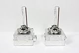 One Pair (2) D1R D1C D1S 6000K Xenon HID Diamond-White Bulbs 35W