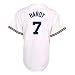 JJ Hardy Milwaukee Brewers Replica Home Jersey