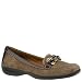 Naturalizer Women's Carlene Loafer,Malt Taupe Suede/Brown Leather,11 M US