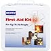 North Safety North FAK50STL-CLSA First Aid Kit, 50 Person, 180 Pieces, Class A, Steel Case