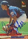 Tim Laker, Montreal Expos, 1993 Fleer Ultra Rookie Autographed Card