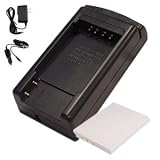 Hitech - Battery and Smart Travel Charger for Nikon CoolPix S50 / CoolPix S50c / CoolPix S51 Digital Camera
