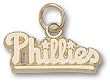 Philadelphia "Phillies" 1/4" Charm/Pendant -14K/10K, Stainless Steel or Gold Plated