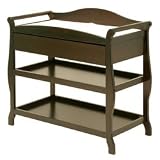 Aspen Changing Table with Drawer - Espresso