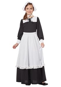 California Costumes Pilgrim Girl Child Costume, Large