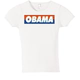 Obama - Democrat Jr. Miss Fitted Tee