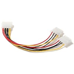 HDE (TM) 4-Pin IDE / ATA Y-Splitter Power Cable