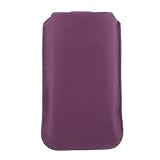GTMax Purple Large Universal Vertical Soft Pouch Case for Nokia E72