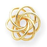14k Circle Pin