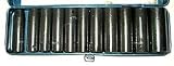 Tools & Hardware : 12 Pcs 1/2" Dr. Deep Impact Socket Set - Metric
