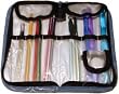 Susan Bates Suede Microfiber Zip Crochet Hook Case