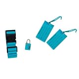 Travel Smart Luggage Set Teal