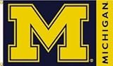 Michigan M 3x5 Flag