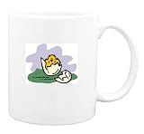 Mug with animals, hatch, chick, egg, animal, spring