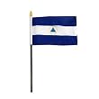 Nicaragua Flag 4 x 6 inch