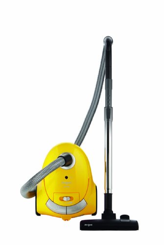 Dirt Devil M7012-2 Bodenstaubsauger Popster / 2000 Watt / mit Beutel / inklusiv Parkettb&uuml;rste / gelb