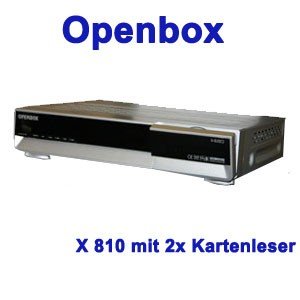 Openbox X 810 2x Kartenleser