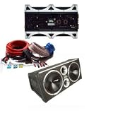 Electronics : JBL-Vibe Pack With JBL GTO-1201.1 Mono Block Amplifier, Vibe CBR12 12" Twin Evo Subwoofer + 4 Awg Wiring Kit **FREE GIFT WHEN YOU ORDER THIS ITEM FROM NEW IMAGE CAR HIFI**