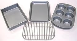 Chicago Metallic Toaster Oven Baking Set