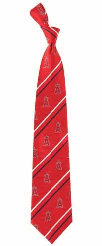 Los Angeles Angels Cambridge Woven Silk Necktie