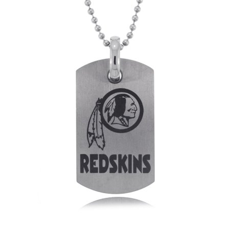 Washington Redskins Pendant Sports Tag Necklace - New