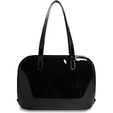Jack Georges Patent Leather Collection 3 Way Zippered Tote by Jack Georges