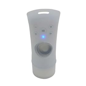 WIKI Lecteur MP3 waterproof iMusic - blanc + 4 piles LR03 (AAA) Alcaline Xtreme Power + 2 gratuites .