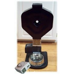 Automatic Cat Feeder Combo  CSF-3XL 1.8 Gal.  With Analog Timer, Stand and Bowl by Super Feeder Super-Feed