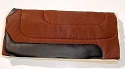 ABETTA BROWN Cordur12237a Nylon & Fleece Western Saddle Pad