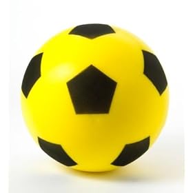 Sponge Football - Size 5 - Yellow