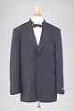 New Boys Four Piece Black Tuxedo - Includes Jacket, Pants, Tuxedo Shirt, and Bow Tie - Sizes 8 to 16, perfect for Weddings, Formals, Any Black Tie Occasion!