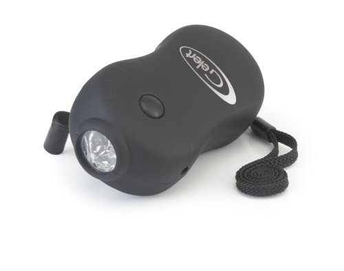Childrens Toyshop   : Gelert, 3LED/1 Function Windup Torch (Black)