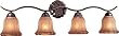 Minka Lavery March&eacute; Bronze 4 Light Bath Vanity 6644-156