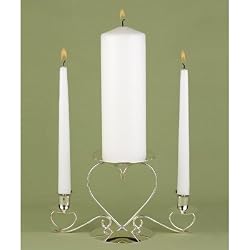 Traditional Unity Candle Taper Set