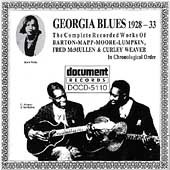 Georgia Blues 1928-1933