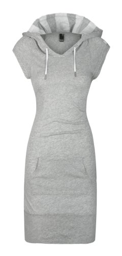 Bench Damen Kleid HUSTLER, medium grey marl, S, BLSA1190_GY080X Preisvergleich